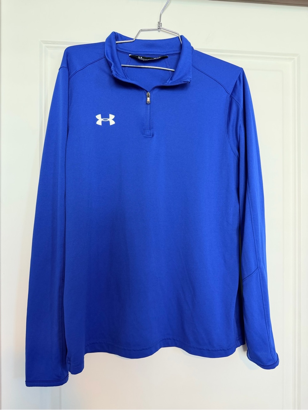 Under Armour Royal Blue 1/4 Zip Performance Pullover